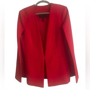 Size M, like new (worn once) red cape jacket, bcbg maxazaria